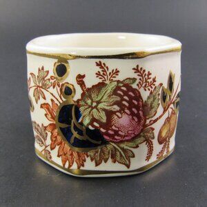 VINTAGE MASON'S MADE IN EMGLAND PORCELAIN FOUR NAPKIN RINGS